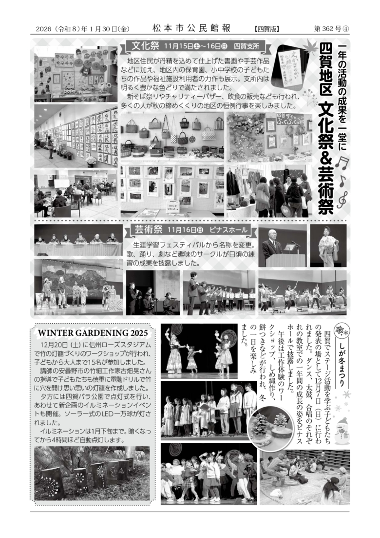 公民館報第362号裏面